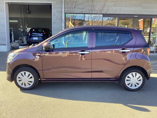 ミライース Ｘ　ＳＡＩＩＩ　スマートアシスト　社外ナビ　フルセグＴＶ　ＤＶＤ　バックモニター　ＥＴＣ　キーレス　レーンキープアシス　アクセル踏み間違い防止装置　横滑り防止装置　クリアランスソナー　ＬＥＤヘッドライト　寒冷地仕様車（8枚目）