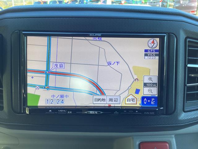 ミライース Ｘ　ＳＡＩＩＩ　スマートアシスト　社外ナビ　フルセグＴＶ　ＤＶＤ　バックモニター　ＥＴＣ　キーレス　レーンキープアシス　アクセル踏み間違い防止装置　横滑り防止装置　クリアランスソナー　ＬＥＤヘッドライト　寒冷地仕様車（15枚目）