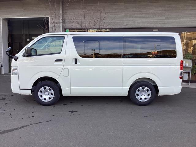 ハイエースバン ロングＤＸ　ＧＬパッケージ　５ドア　４ＷＤ　登録済未使用車　トヨタセーフティセンス　プリクラッシュセーフティ　レーンキープ　クリアランスソナー　オプティトロンメーター　パノラミックビューモニター　リアクーラー　リアヒーター　ＡＣ１００Ｖ　ＬＥＤヘッドランプ（11枚目）