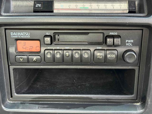 ハイゼットトラック ローダンプ 4WD ダンプ パワステ MT エアコン カセット(30枚目)