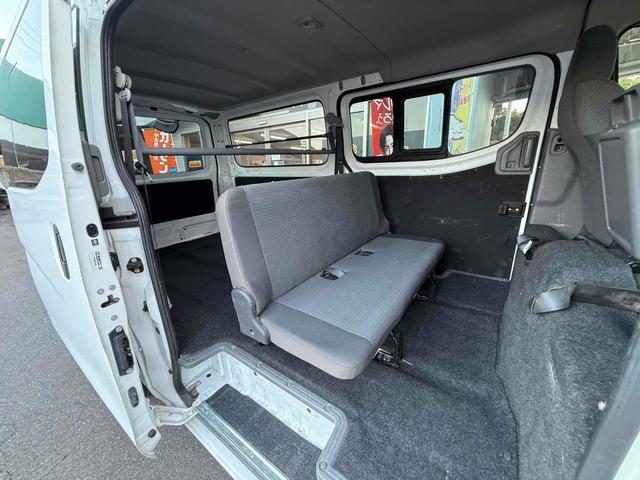 NV350キャラバンバン ワンオーナーETC 衝突被害軽減システム 両側スライドドア キーレスエントリー AT ESC エアコン パワーウィンドウ(27枚目)