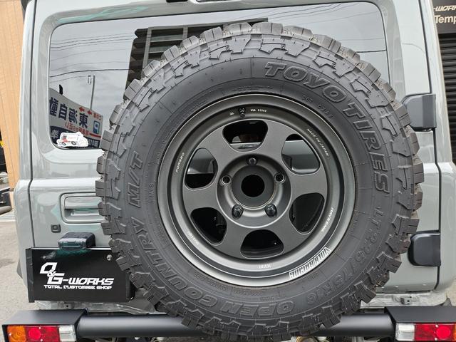 ジムニーシエラ JC カスタム仕様  ショートバンパー、2インチリフトアップ レイズホイール5本 車検対応マフラー ナビTV 走行8千キロ 楽ナビ バックカメラ ETC ドラレコ(11枚目)