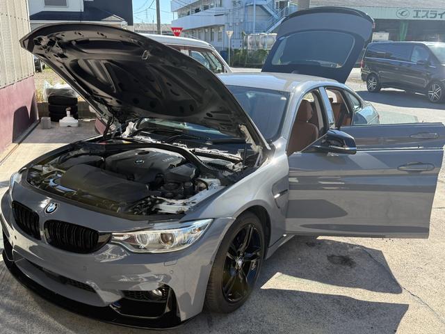４シリーズ ４２０ｉグランクーペ　ラグジュアリー　ナルドグレー全塗装／Ｍ４ボディキット取付（36枚目）