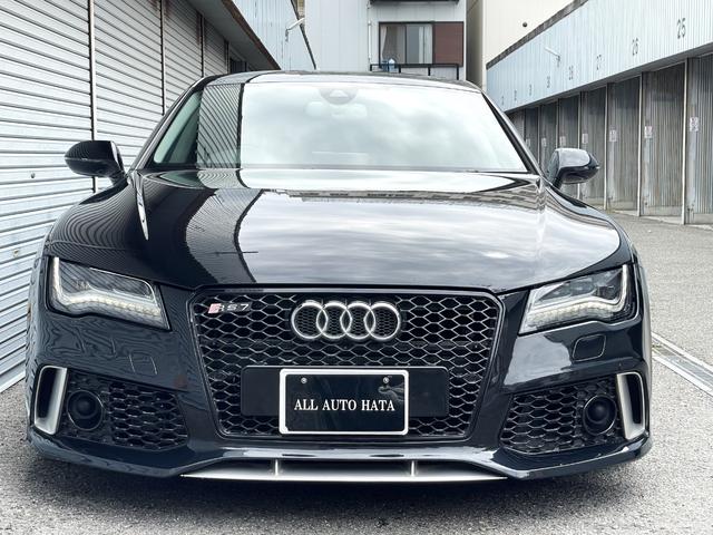 ３．０ＴＦＳＩクワトロ　記録簿８枚有・ＲＳ７エアロ・マフラー・ローダウン・ＲＳ２０インチ・ブラックグリル・ＬＥＤヘッドライト・茶革シート・Ｆ＆Ｒシートヒーター・地デジ・Ｂｌｕｅｔｏｏｔｈ・スーパーチャージャー(6枚目)