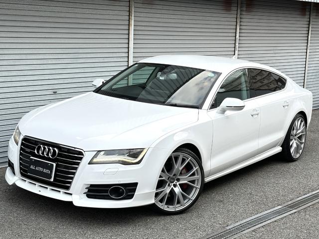 Ａ７スポーツバック ３．０ＴＦＳＩクワトロ　ＡＢＴエアロ＆サスペンション・２１インチアルミ・黒革シート・全席シートヒーター・ナビ・バックカメラ・地デジ・Ｂｌｕｅｔｏｏｔｈ・ＢＯＳＥ・記録簿Ｈ２４．２５．２７．３０．Ｒ２．４．６年有・キーレス２本（2枚目）
