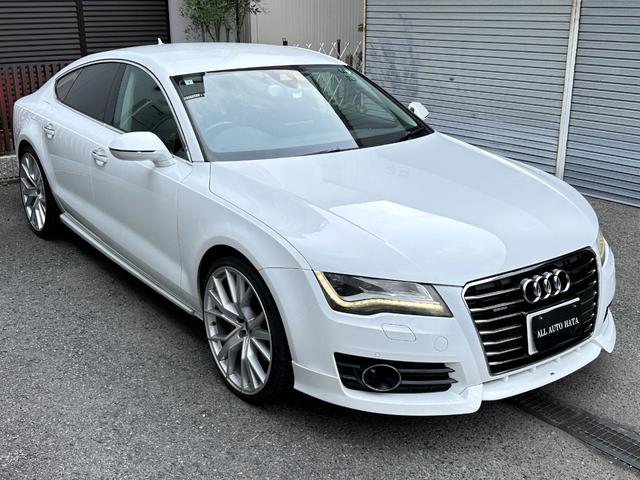 Ａ７スポーツバック ３．０ＴＦＳＩクワトロ　ＡＢＴエアロ＆サスペンション・２１インチアルミ・黒革シート・全席シートヒーター・ナビ・バックカメラ・地デジ・Ｂｌｕｅｔｏｏｔｈ・ＢＯＳＥ・記録簿Ｈ２４．２５．２７．３０．Ｒ２．４．６年有・キーレス２本（27枚目）