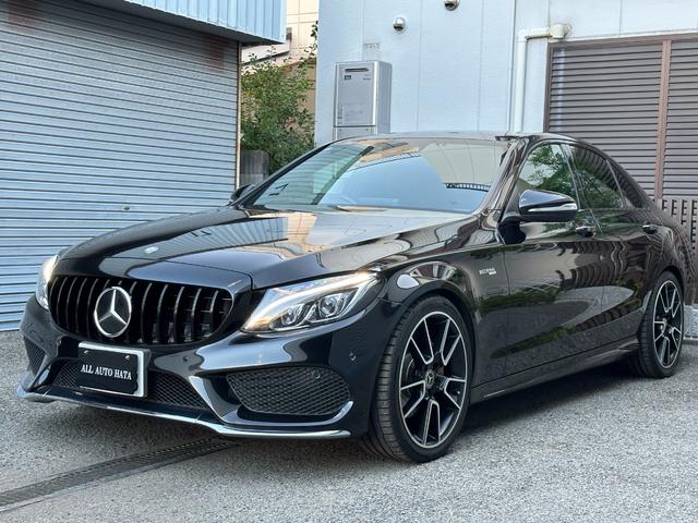 Ｃクラス Ｃ１８０アバンギャルド　ＡＭＧライン　記録簿９枚・Ｃ４３仕様・ＫＷ製車高調・１９インチ・パナメリカーナグリル・エアコンエアベント・ＡＭＧエアロ＆アルミ＆エンブレム・ハンコック２０２４年製タイヤ・キー２本完備・レーダーセーフティパッケージ（28枚目）