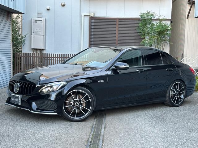 Ｃクラス Ｃ１８０アバンギャルド　ＡＭＧライン　記録簿９枚・Ｃ４３仕様・ＫＷ製車高調・１９インチ・パナメリカーナグリル・エアコンエアベント・ＡＭＧエアロ＆アルミ＆エンブレム・ハンコック２０２４年製タイヤ・キー２本完備・レーダーセーフティパッケージ（35枚目）