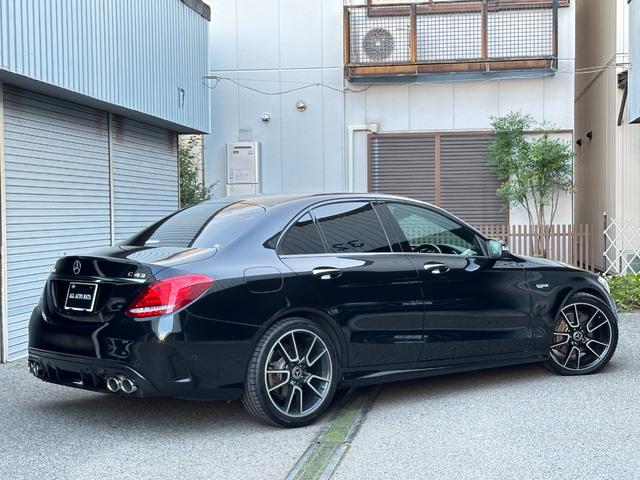 Ｃクラス Ｃ１８０アバンギャルド　ＡＭＧライン　記録簿９枚・Ｃ４３仕様・ＫＷ製車高調・１９インチ・パナメリカーナグリル・エアコンエアベント・ＡＭＧエアロ＆アルミ＆エンブレム・ハンコック２０２４年製タイヤ・キー２本完備・レーダーセーフティパッケージ（36枚目）