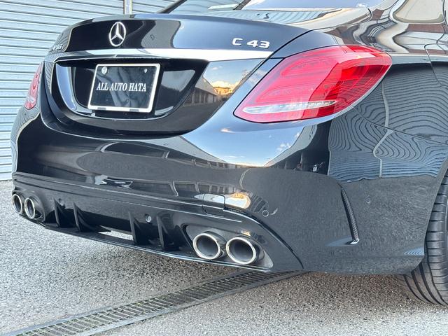 Ｃクラス Ｃ１８０アバンギャルド　ＡＭＧライン　記録簿９枚・Ｃ４３仕様・ＫＷ製車高調・１９インチ・パナメリカーナグリル・エアコンエアベント・ＡＭＧエアロ＆アルミ＆エンブレム・ハンコック２０２４年製タイヤ・キー２本完備・レーダーセーフティパッケージ（43枚目）