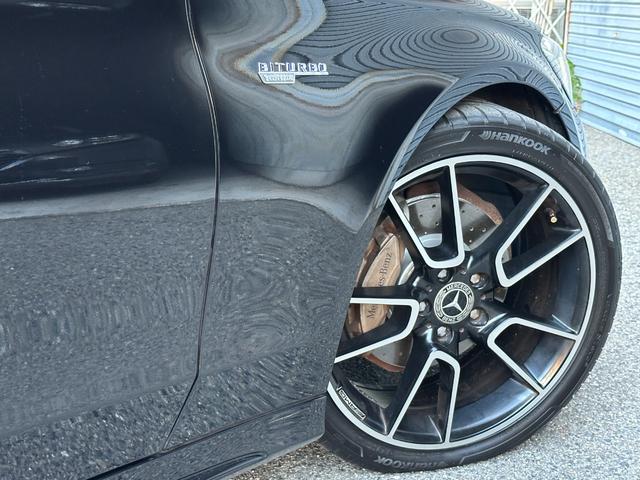 Ｃクラス Ｃ１８０アバンギャルド　ＡＭＧライン　記録簿９枚・Ｃ４３仕様・ＫＷ製車高調・１９インチ・パナメリカーナグリル・エアコンエアベント・ＡＭＧエアロ＆アルミ＆エンブレム・ハンコック２０２４年製タイヤ・キー２本完備・レーダーセーフティパッケージ（44枚目）