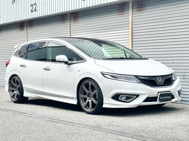 ジェイド ハイブリッドＸ　・ＬＥＤヘッドライト・エンケイ１９ＡＷ・柿本マフラー・ローダウン・シーケンシャルウインカ・ホンダセンシング・リモコンスターター・純ナビ・ＢＴ・ＴＶ・Ｂカメラ・デジタルミラー・サイドカメラ・ハーフレザー（24枚目）