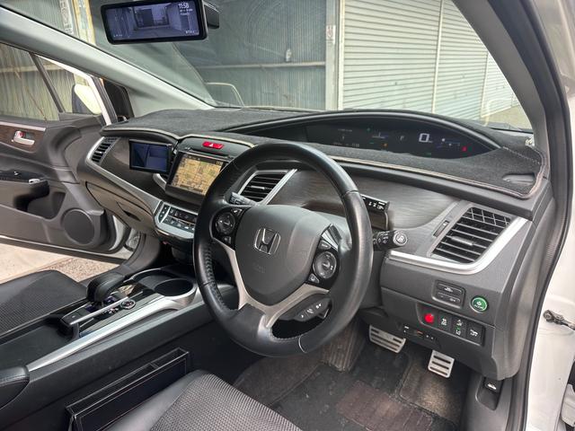 ジェイド ハイブリッドＸ　・ＬＥＤヘッドライト・エンケイ１９ＡＷ・柿本マフラー・ローダウン・シーケンシャルウインカ・ホンダセンシング・リモコンスターター・純ナビ・ＢＴ・ＴＶ・Ｂカメラ・デジタルミラー・サイドカメラ・ハーフレザー（37枚目）