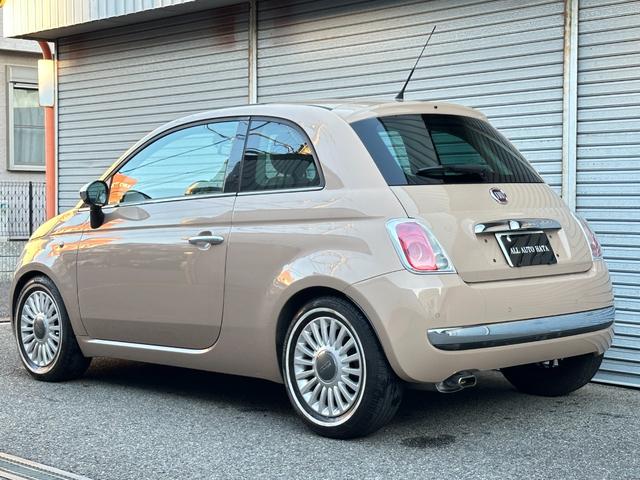 ５００ １．４　１６Ｖ　ラウンジ　専用設計アンドロイドナビ・ＥＴＣ・新品バッテリー・ガラスルーフ・１５インチアルミ・ダウンサス・キーレス・ベージュカラー（13枚目）