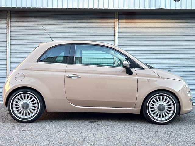 ５００ １．４　１６Ｖ　ラウンジ　専用設計アンドロイドナビ・ＥＴＣ・新品バッテリー・ガラスルーフ・１５インチアルミ・ダウンサス・キーレス・ベージュカラー（16枚目）