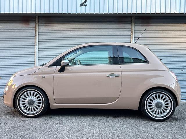 ５００ １．４　１６Ｖ　ラウンジ　専用設計アンドロイドナビ・ＥＴＣ・新品バッテリー・ガラスルーフ・１５インチアルミ・ダウンサス・キーレス・ベージュカラー（17枚目）