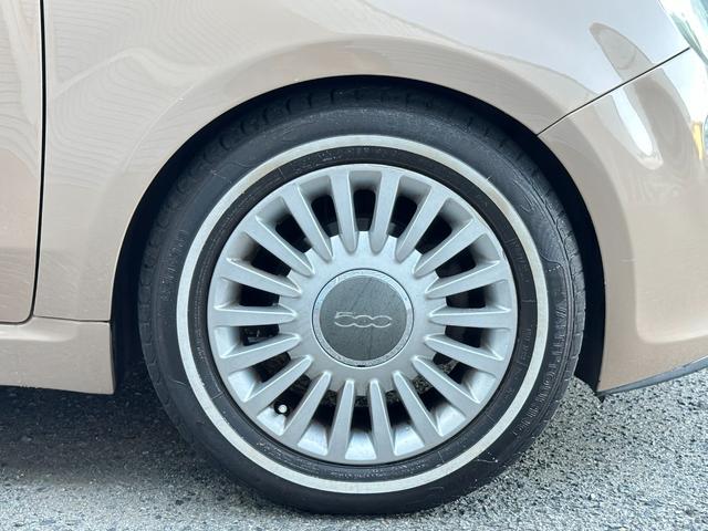 ５００ １．４　１６Ｖ　ラウンジ　専用設計アンドロイドナビ・ＥＴＣ・新品バッテリー・ガラスルーフ・１５インチアルミ・ダウンサス・キーレス・ベージュカラー（30枚目）