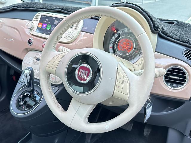 ５００ １．４　１６Ｖ　ラウンジ　専用設計アンドロイドナビ・ＥＴＣ・新品バッテリー・ガラスルーフ・１５インチアルミ・ダウンサス・キーレス・ベージュカラー（37枚目）