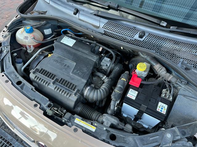 ５００ １．４　１６Ｖ　ラウンジ　専用設計アンドロイドナビ・ＥＴＣ・新品バッテリー・ガラスルーフ・１５インチアルミ・ダウンサス・キーレス・ベージュカラー（66枚目）