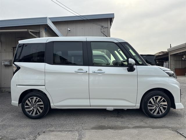 ルーミー カスタムG 登録済未使用車 ディスプレイオーディオ パノラミックビューモニター コンフォートパッケージ フルセグTV HDMI USB 純正フロアマット 両側電動スライドドア LEDヘッドライト シートヒーター(4枚目)