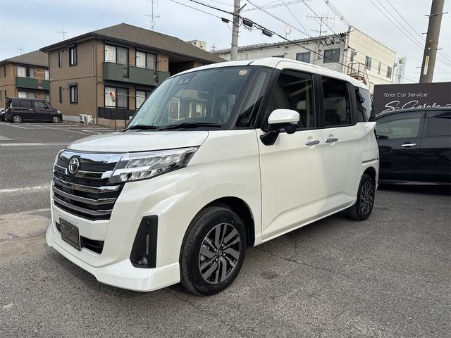 ルーミー カスタムG 登録済未使用車 ディスプレイオーディオ パノラミックビューモニター コンフォートパッケージ フルセグTV HDMI USB 純正フロアマット 両側電動スライドドア LEDヘッドライト シートヒーター(7枚目)