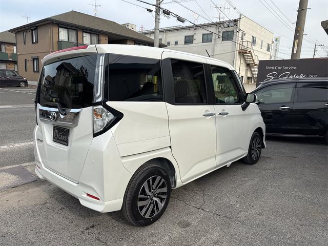 ルーミー カスタムG 登録済未使用車 ディスプレイオーディオ パノラミックビューモニター コンフォートパッケージ フルセグTV HDMI USB 純正フロアマット 両側電動スライドドア LEDヘッドライト シートヒーター(8枚目)