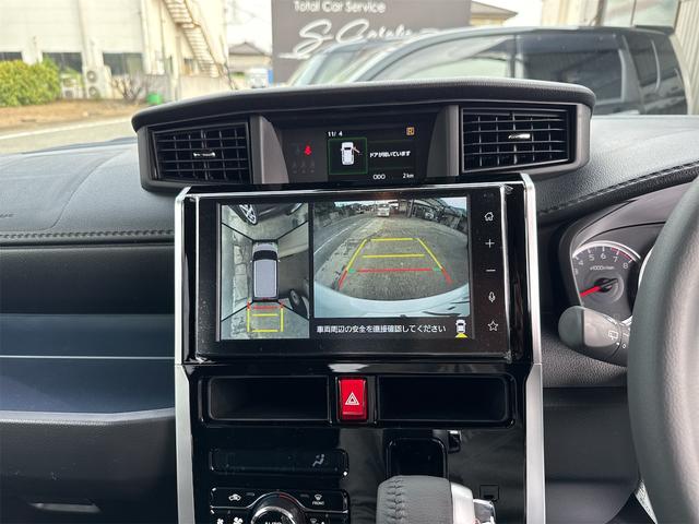 ルーミー カスタムG 登録済未使用車 ディスプレイオーディオ パノラミックビューモニター コンフォートパッケージ フルセグTV HDMI USB 純正フロアマット 両側電動スライドドア LEDヘッドライト シートヒーター(11枚目)