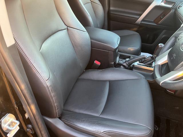 ランドクルーザープラド TX Lパッケージ TX Lパッケージ 4WD モデリスタエアロ 本革シート 純正ナビ フロント.サイド.バックカメラ オートクルーズコントロール シートヒーター スマートキー×2 電動パワーシート 2本出マフラー(22枚目)