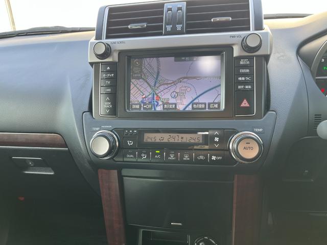 ランドクルーザープラド TX Lパッケージ TX Lパッケージ 4WD モデリスタエアロ 本革シート 純正ナビ フロント.サイド.バックカメラ オートクルーズコントロール シートヒーター スマートキー×2 電動パワーシート 2本出マフラー(24枚目)