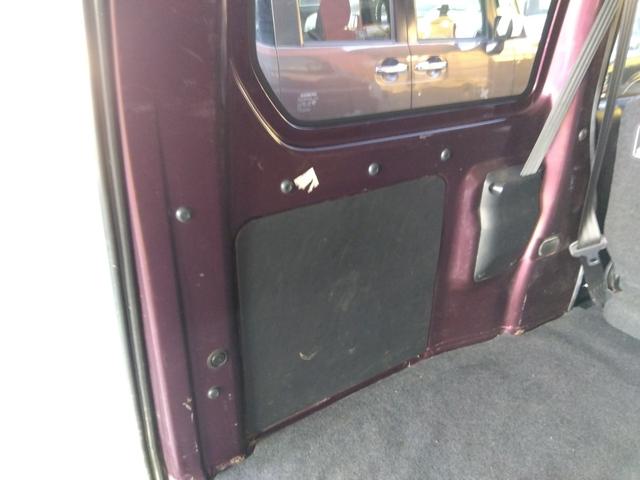 汚れ・ダメージ等。荷室