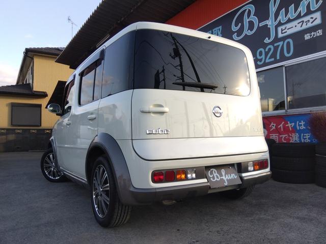 キューブ トラビス　検２年　ワンセグ　ＥＴＣ　ＭＴモード　社外アルミ　キーレス（6枚目）