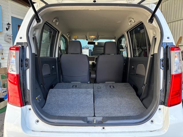 ワゴンＲ ＦＸ－Ｅ　エネチャージ／レーダーブレーキサポート／アイドリングストップ／キーレスエントリー／シートヒーター／ＥＴＣ／ＢｌｕｅＴｏｏｔｈ／ナビ／フルフラット（46枚目）