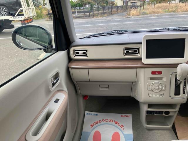 アルトラパン ハイブリッドＸ　４ＷＤ　車検Ｒ１０年１０月まで　クリアランスソナー　レーンアシスト　衝突被害軽減システム　オートライト　ＬＥＤヘッドランプ　スマートキー　アイドリングストップ　電動格納ミラー　シートヒーター　ベンチシート（28枚目）