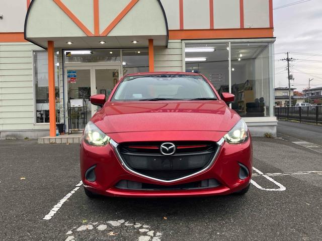 デミオ 13Sツーリング 4WD ガソリン 車検整備付 バックカメラ ナビ TV レーンアシスト 衝突被害軽減システム アルミホイール オートライト LEDヘッドランプ スマートキー アイドリングストップ 電動格納ミラー(9枚目)