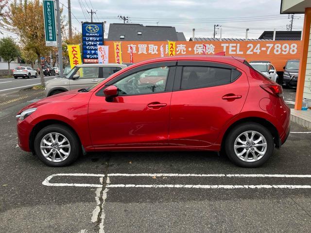 デミオ 13Sツーリング 4WD ガソリン 車検整備付 バックカメラ ナビ TV レーンアシスト 衝突被害軽減システム アルミホイール オートライト LEDヘッドランプ スマートキー アイドリングストップ 電動格納ミラー(11枚目)