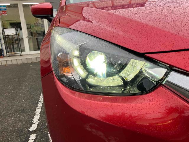 デミオ 13Sツーリング 4WD ガソリン 車検整備付 バックカメラ ナビ TV レーンアシスト 衝突被害軽減システム アルミホイール オートライト LEDヘッドランプ スマートキー アイドリングストップ 電動格納ミラー(16枚目)