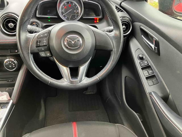 デミオ 13Sツーリング 4WD ガソリン 車検整備付 バックカメラ ナビ TV レーンアシスト 衝突被害軽減システム アルミホイール オートライト LEDヘッドランプ スマートキー アイドリングストップ 電動格納ミラー(21枚目)