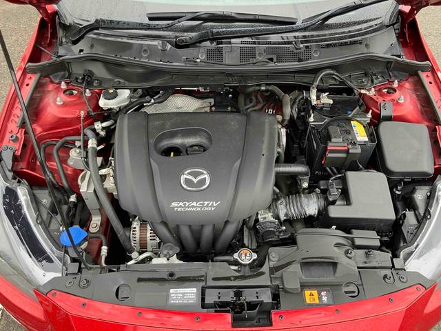 デミオ 13Sツーリング 4WD ガソリン 車検整備付 バックカメラ ナビ TV レーンアシスト 衝突被害軽減システム アルミホイール オートライト LEDヘッドランプ スマートキー アイドリングストップ 電動格納ミラー(34枚目)