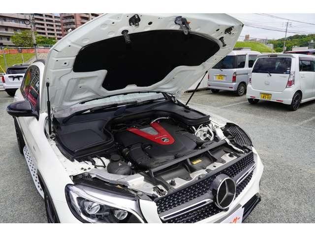 ３．０Ｌツインターボは迫力の出力を醸し出します。