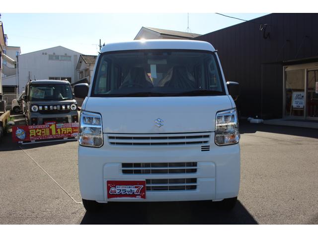 エブリイ ＰＡリミテッド　ＣＶＴ　衝突被害軽減システム　クリアランスソナー　レーンアシスト　両側スライドドア　キーレスエントリー　アイドリングストップ　オートライト　盗難防止システム　ＡＢＳ　ＥＳＣ　エアコン（12枚目）