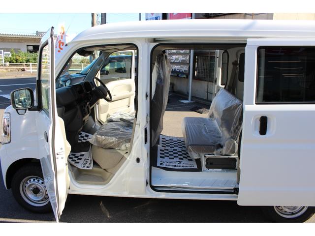 エブリイ ＰＡリミテッド　ＣＶＴ　衝突被害軽減システム　クリアランスソナー　レーンアシスト　両側スライドドア　キーレスエントリー　アイドリングストップ　オートライト　盗難防止システム　ＡＢＳ　ＥＳＣ　エアコン（28枚目）