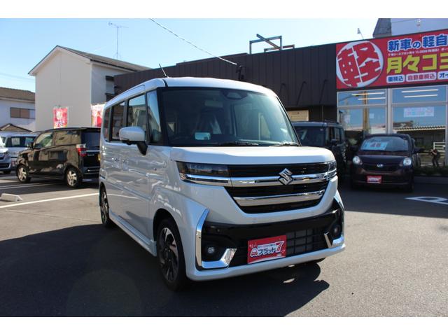 スペーシアカスタム ハイブリッドＸＳ　全周囲カメラ　両側電動スライドドア　ナビ　クリアランスソナー　オートクルーズコントロール　レーンアシスト　衝突被害軽減システム　オートライト　ＬＥＤヘッドランプ　スマートキー　アイドリングストップ（13枚目）