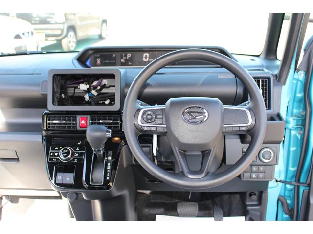 タント カスタムＸ　両側電動スライドドア　クリアランスソナー　衝突被害軽減システム　オートライト　ＬＥＤヘッドランプ　スマートキー　アイドリングストップ　電動格納ミラー　シートヒーター　ベンチシート　ＣＶＴ（3枚目）