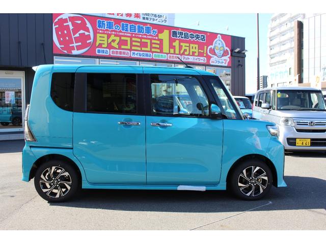 タント カスタムＸ　両側電動スライドドア　クリアランスソナー　衝突被害軽減システム　オートライト　ＬＥＤヘッドランプ　スマートキー　アイドリングストップ　電動格納ミラー　シートヒーター　ベンチシート　ＣＶＴ（14枚目）