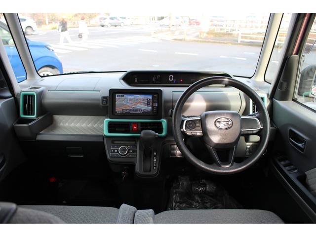 タント Ｘ　全周囲カメラ　両側スライド・片側電動　ナビ　クリアランスソナー　衝突被害軽減システム　オートライト　ＬＥＤヘッドランプ　スマートキー　アイドリングストップ　ベンチシート　ＣＶＴ　盗難防止システム（2枚目）