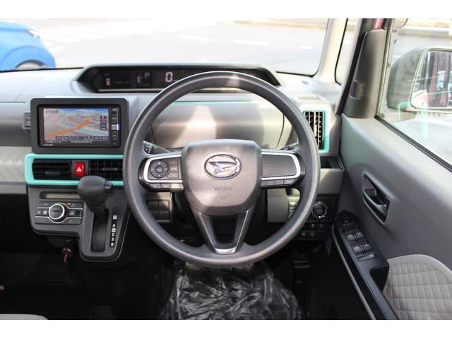 タント Ｘ　全周囲カメラ　両側スライド・片側電動　ナビ　クリアランスソナー　衝突被害軽減システム　オートライト　ＬＥＤヘッドランプ　スマートキー　アイドリングストップ　ベンチシート　ＣＶＴ　盗難防止システム（3枚目）