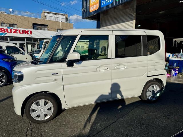 スペーシア ハイブリッドX 全方位カメラ ナビ バックカメラ オートライト スライドドア 純正ナビ プッシュスタート シートヒーター オートエアコン スズキセーフティーサポート 衝突被害軽減システム 横滑り防止機能(9枚目)