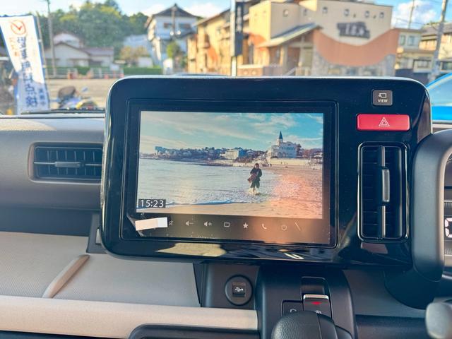 スペーシア ハイブリッドX 全方位カメラ ナビ バックカメラ オートライト スライドドア 純正ナビ プッシュスタート シートヒーター オートエアコン スズキセーフティーサポート 衝突被害軽減システム 横滑り防止機能(16枚目)