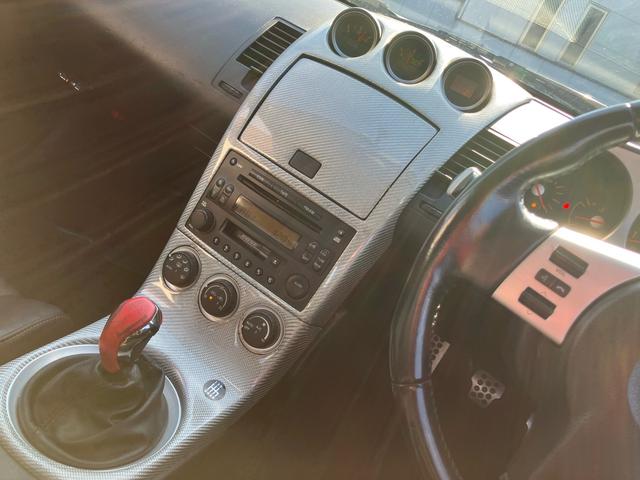 フェアレディZ バージョンST 純正ナビ不良、スカイライン純正アルミホイール、社外フロントバンパー、リヤスポイラー、社外マフラー(11枚目)