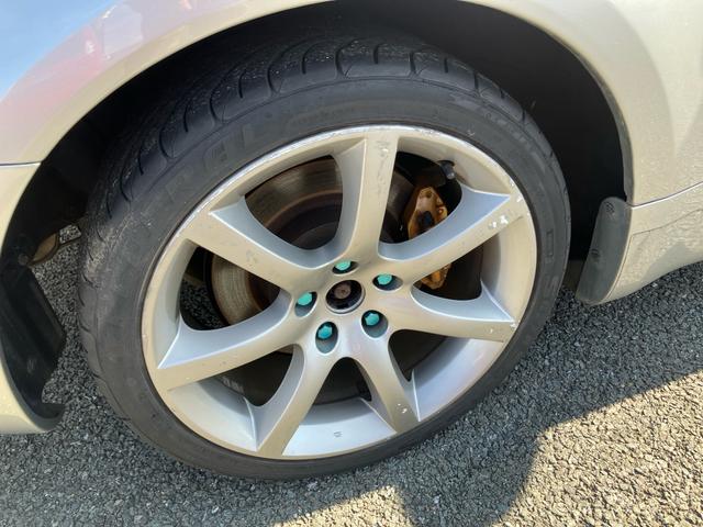 フェアレディZ バージョンST 純正ナビ不良、スカイライン純正アルミホイール、社外フロントバンパー、リヤスポイラー、社外マフラー(18枚目)